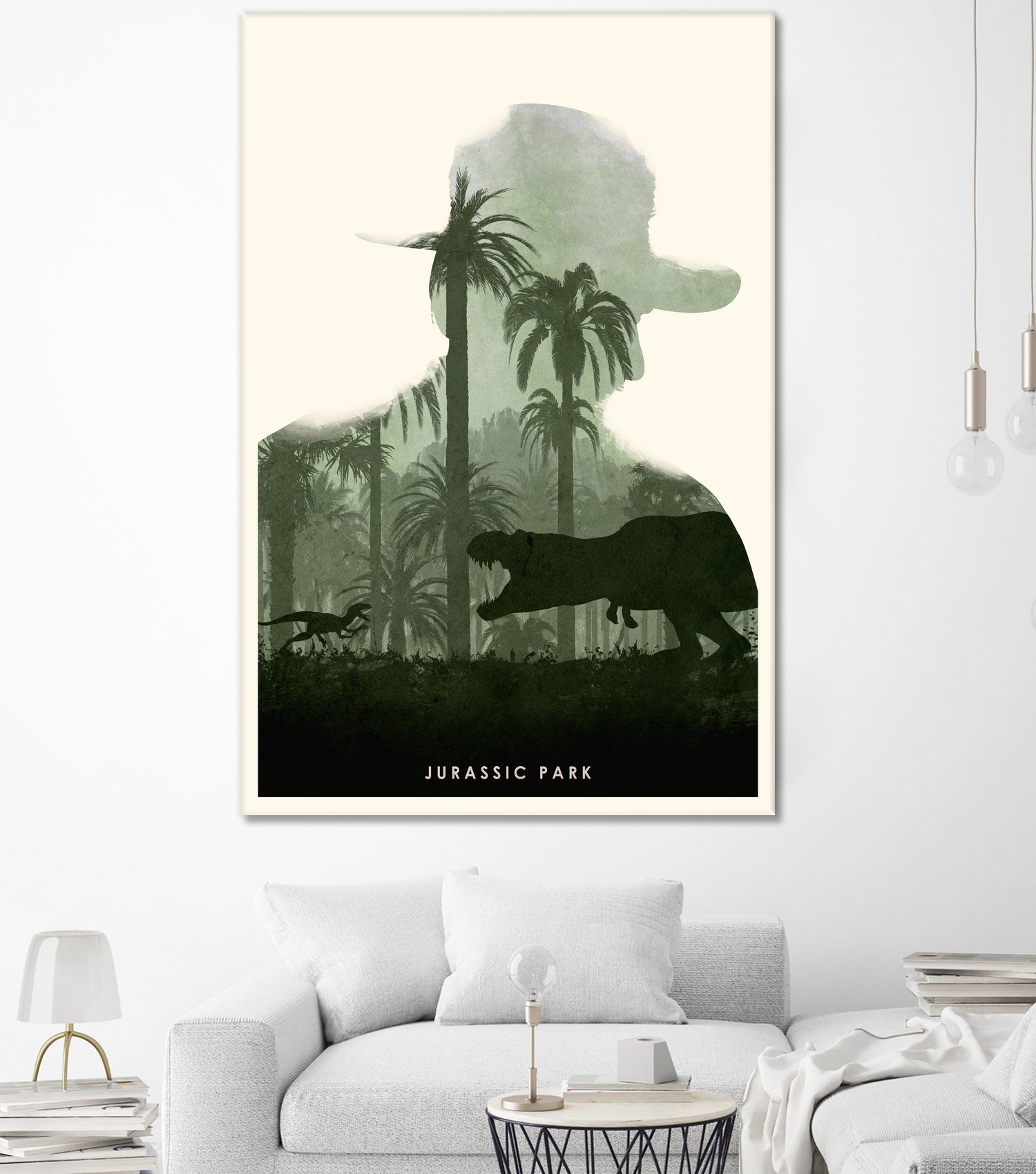 Jurassic Park by Ryan Ripley on GIANT ART - green digital drawing