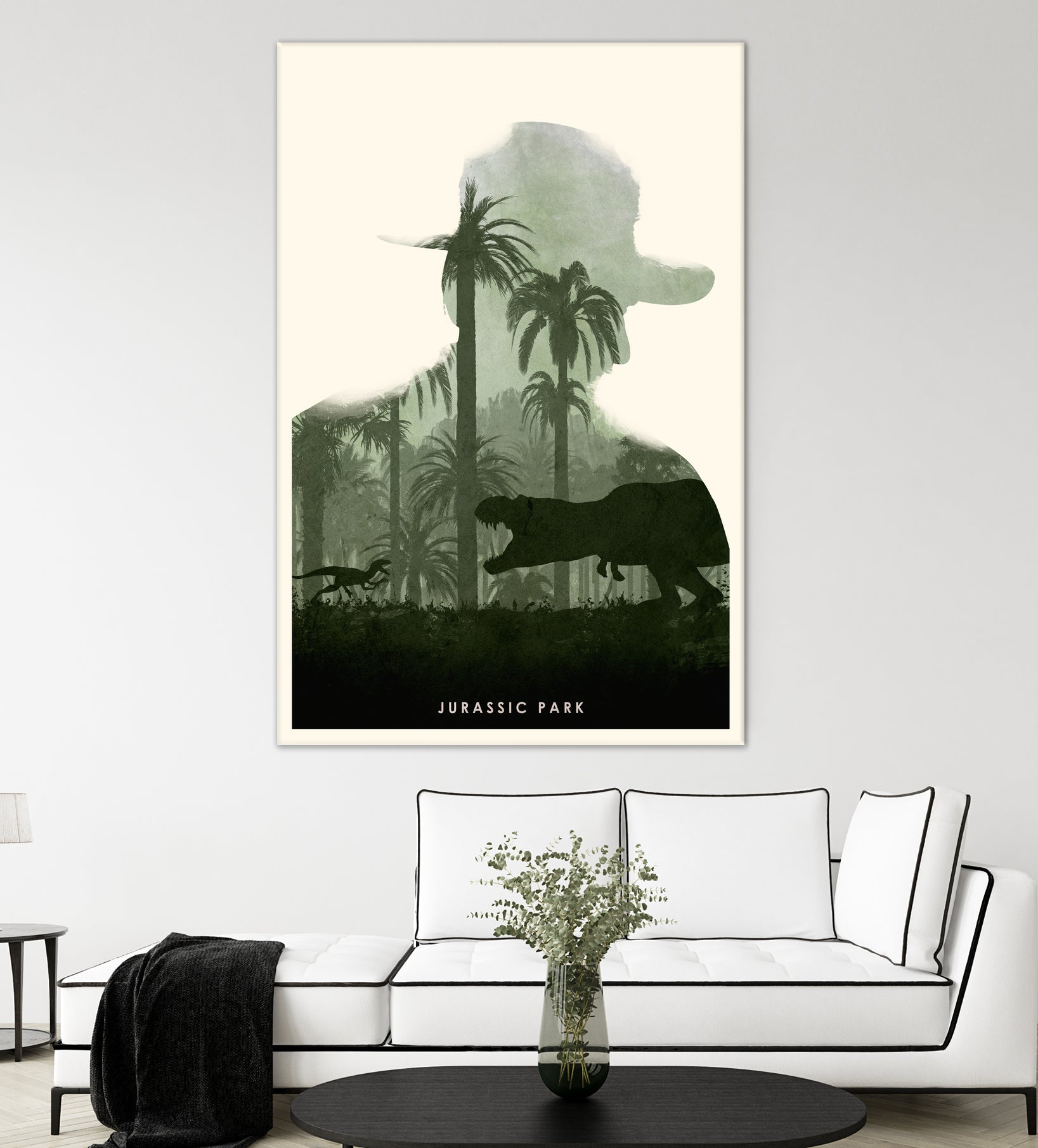 Jurassic Park by Ryan Ripley on GIANT ART - green digital drawing