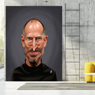 Steve Jobs by Rob Snow on GIANT ART - black digital painting