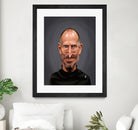 Steve Jobs by Rob Snow on GIANT ART - black digital painting