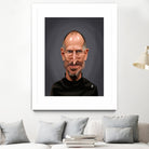 Steve Jobs by Rob Snow on GIANT ART - black digital painting