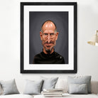 Steve Jobs by Rob Snow on GIANT ART - black digital painting