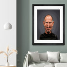 Steve Jobs by Rob Snow on GIANT ART - black digital painting