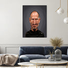 Steve Jobs by Rob Snow on GIANT ART - black digital painting