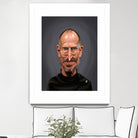 Steve Jobs by Rob Snow on GIANT ART - black digital painting