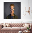 Tom Waits by Rob Snow on GIANT ART - green digital painting