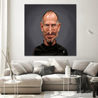 Steve Jobs by Rob Snow on GIANT ART - black digital painting