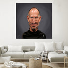 Steve Jobs by Rob Snow on GIANT ART - black digital painting