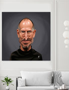 Steve Jobs by Rob Snow on GIANT ART - black digital painting