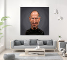 Steve Jobs by Rob Snow on GIANT ART - black digital painting