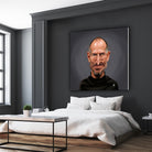 Steve Jobs by Rob Snow on GIANT ART - black digital painting