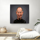 Steve Jobs by Rob Snow on GIANT ART - black digital painting