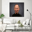 Steve Jobs by Rob Snow on GIANT ART - black digital painting