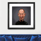 Steve Jobs by Rob Snow on GIANT ART - black digital painting