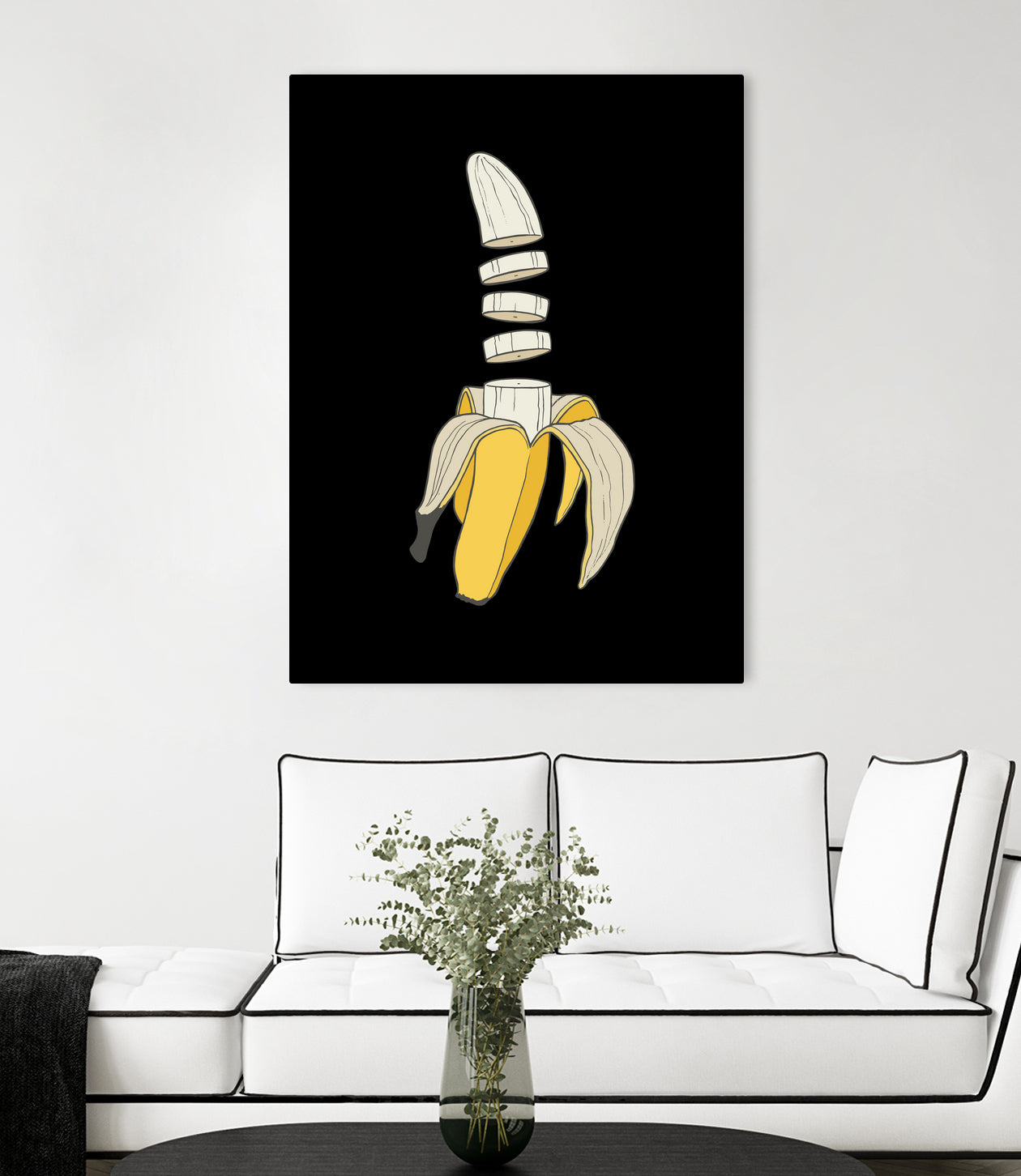 Banana Split by Rob Snow on GIANT ART - yellow digital drawing