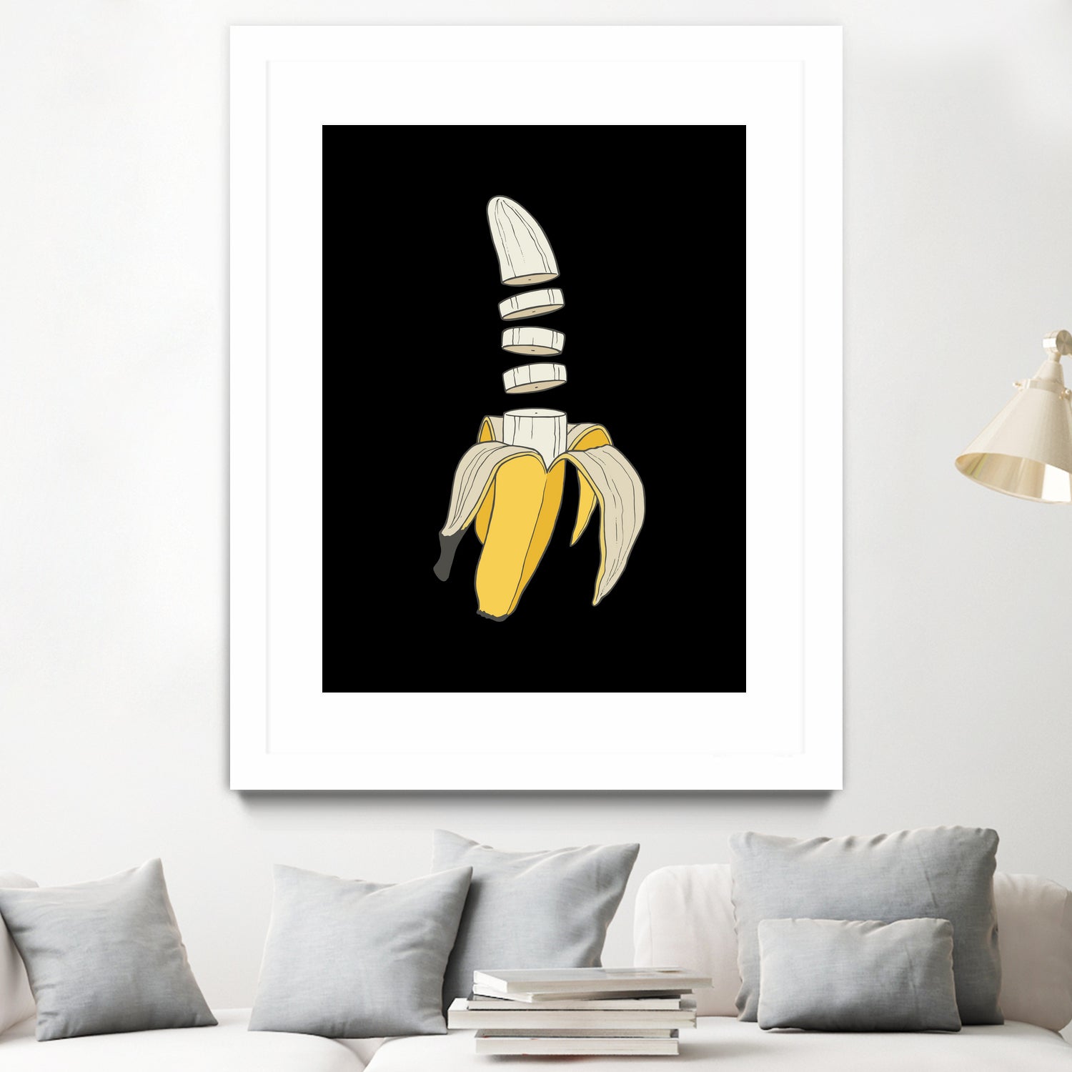 Banana Split by Rob Snow on GIANT ART - yellow digital drawing