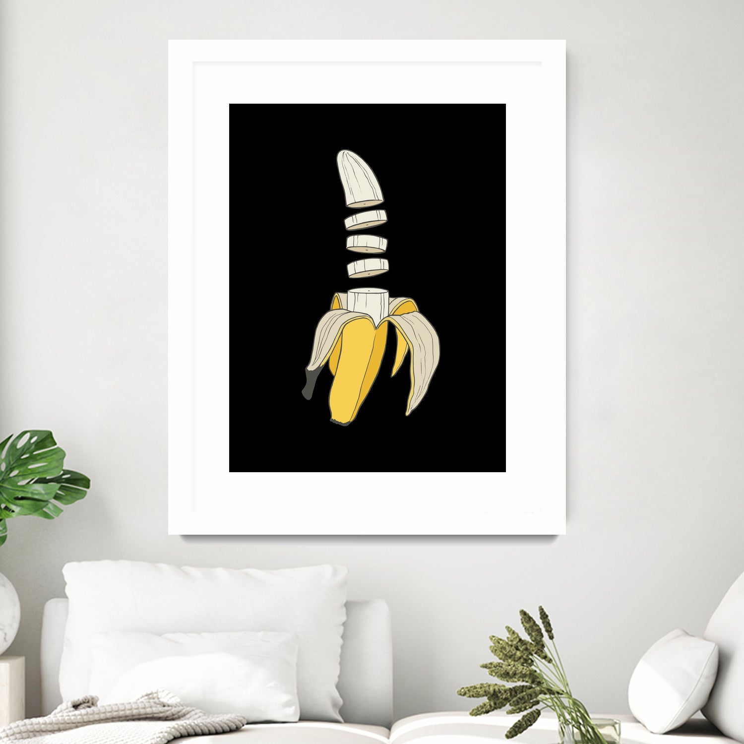 Banana Split by Rob Snow on GIANT ART - yellow digital drawing