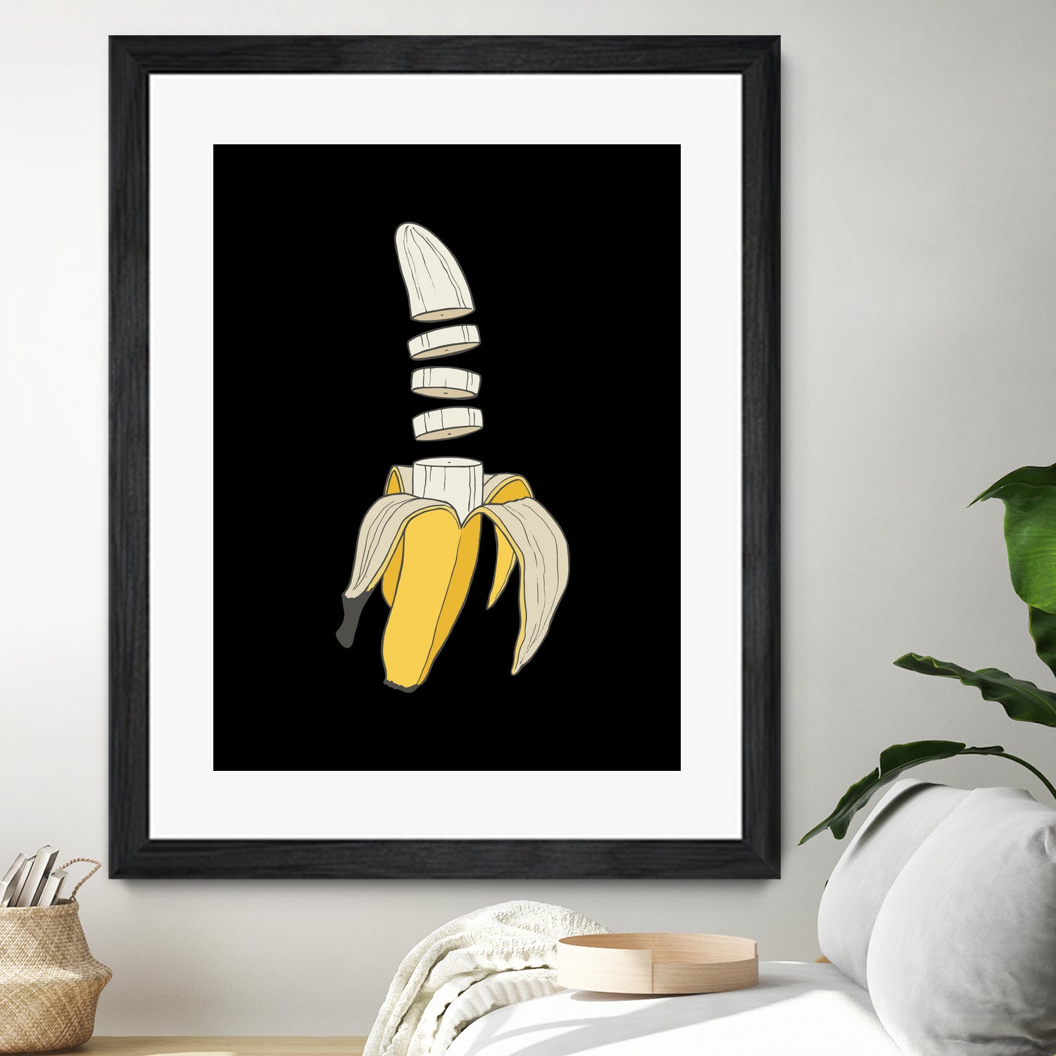 Banana Split by Rob Snow on GIANT ART - yellow digital drawing