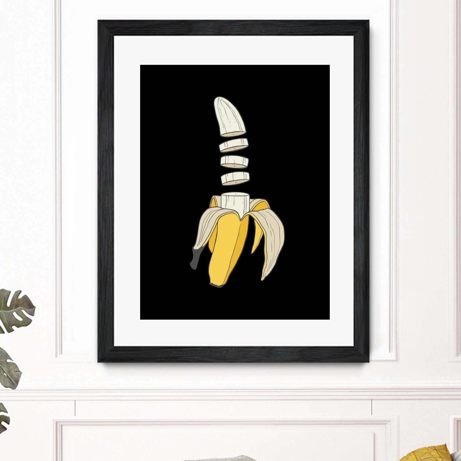 Banana Split by Rob Snow on GIANT ART - yellow digital drawing