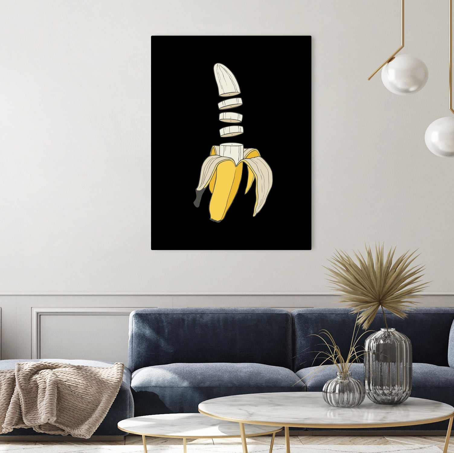 Banana Split by Rob Snow on GIANT ART - yellow digital drawing