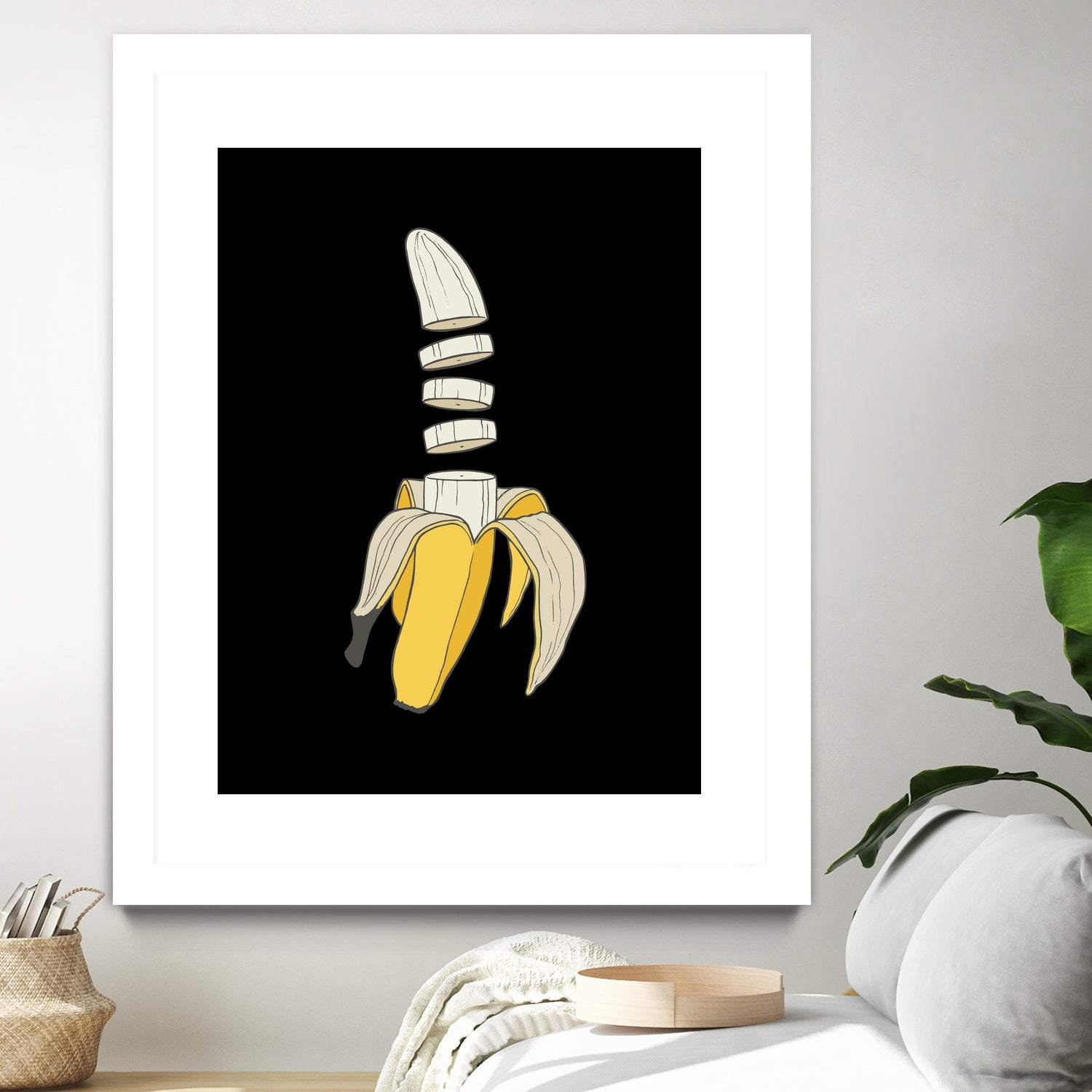 Banana Split by Rob Snow on GIANT ART - yellow digital drawing