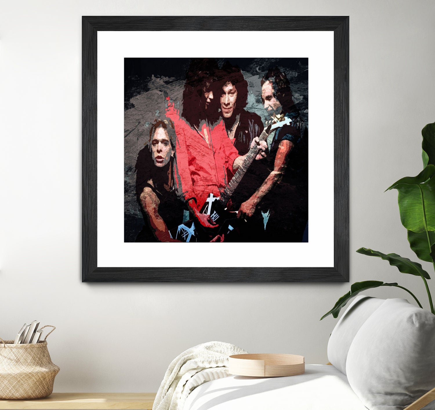 Van halen the band legend by Shohib project on GIANT ART - white digital painting