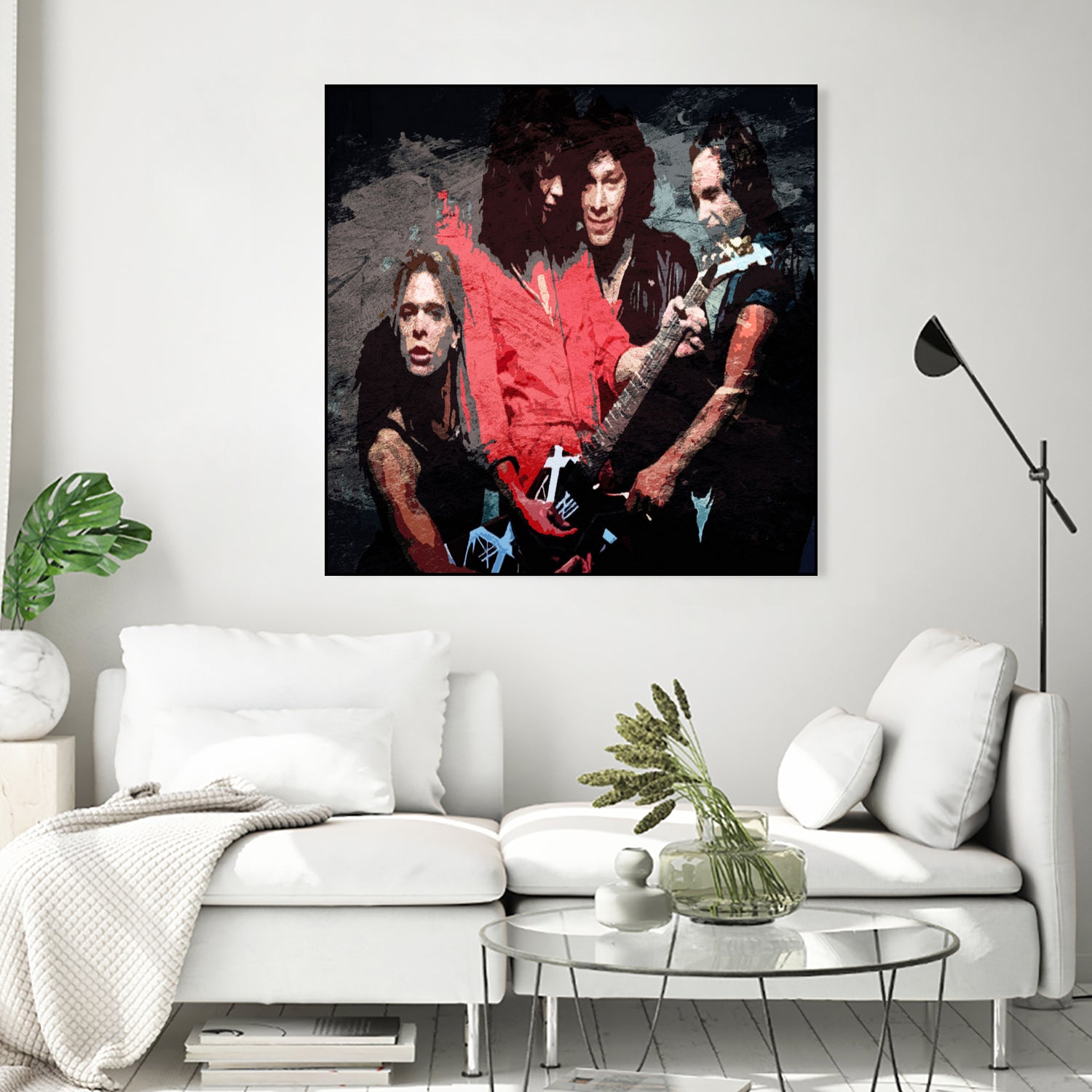 Van halen the band legend by Shohib project on GIANT ART - white digital painting