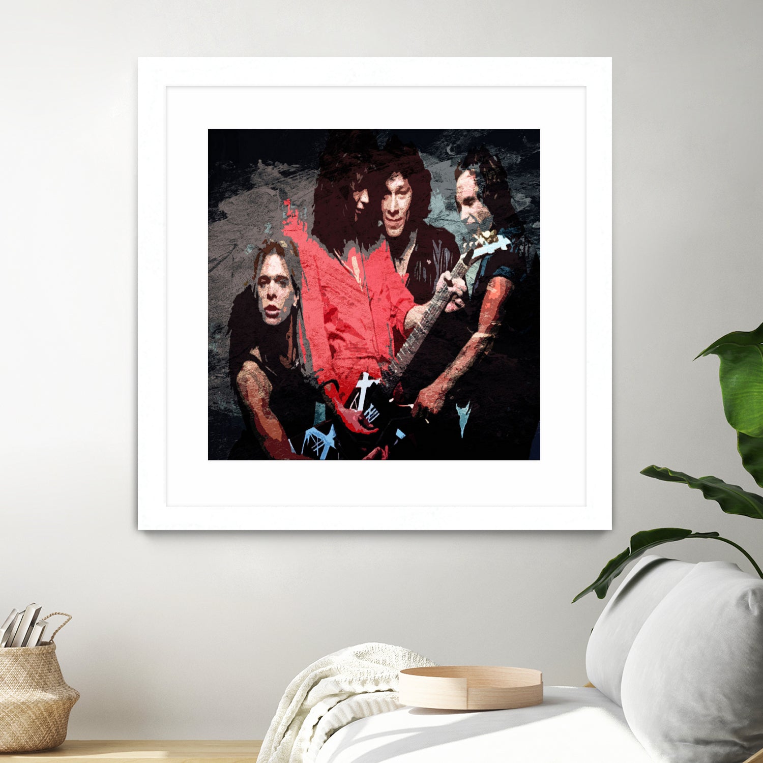 Van halen the band legend by Shohib project on GIANT ART - white digital painting