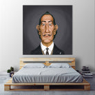 Salvador Dali by Rob Snow on GIANT ART - gray digital painting