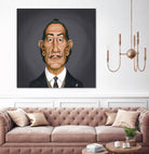 Salvador Dali by Rob Snow on GIANT ART - gray digital painting