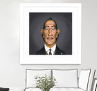 Salvador Dali by Rob Snow on GIANT ART - gray digital painting