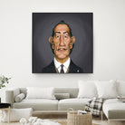 Salvador Dali by Rob Snow on GIANT ART - gray digital painting