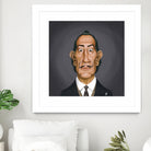 Salvador Dali by Rob Snow on GIANT ART - gray digital painting