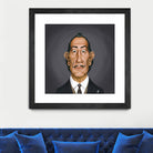 Salvador Dali by Rob Snow on GIANT ART - gray digital painting