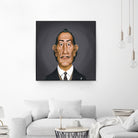 Salvador Dali by Rob Snow on GIANT ART - gray digital painting