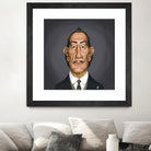 Salvador Dali by Rob Snow on GIANT ART - gray digital painting