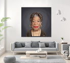 Maya Angelou by Rob Snow on GIANT ART - green digital painting