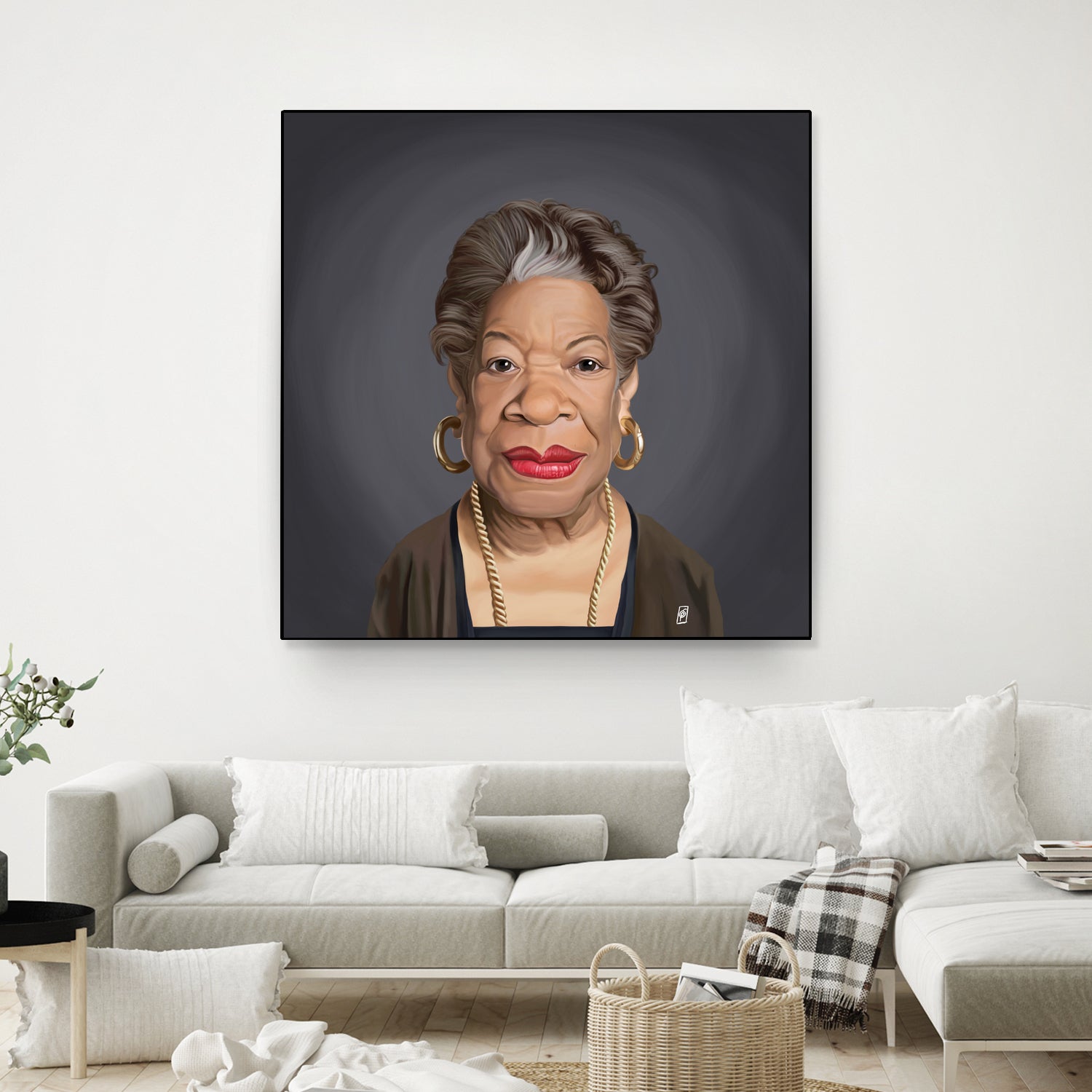 Maya Angelou by Rob Snow on GIANT ART - green digital painting