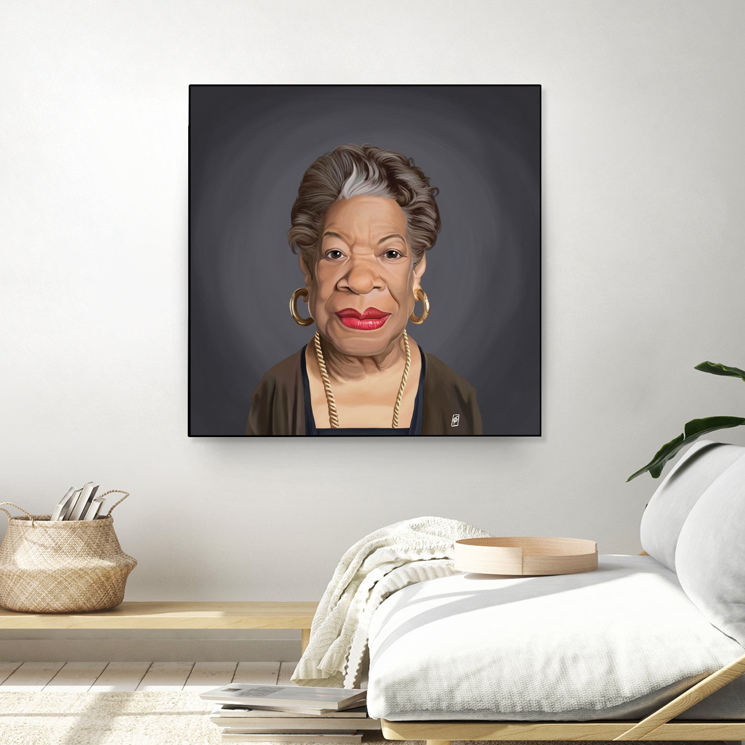 Maya Angelou by Rob Snow on GIANT ART - green digital painting