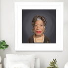 Maya Angelou by Rob Snow on GIANT ART - green digital painting