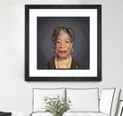 Maya Angelou by Rob Snow on GIANT ART - green digital painting