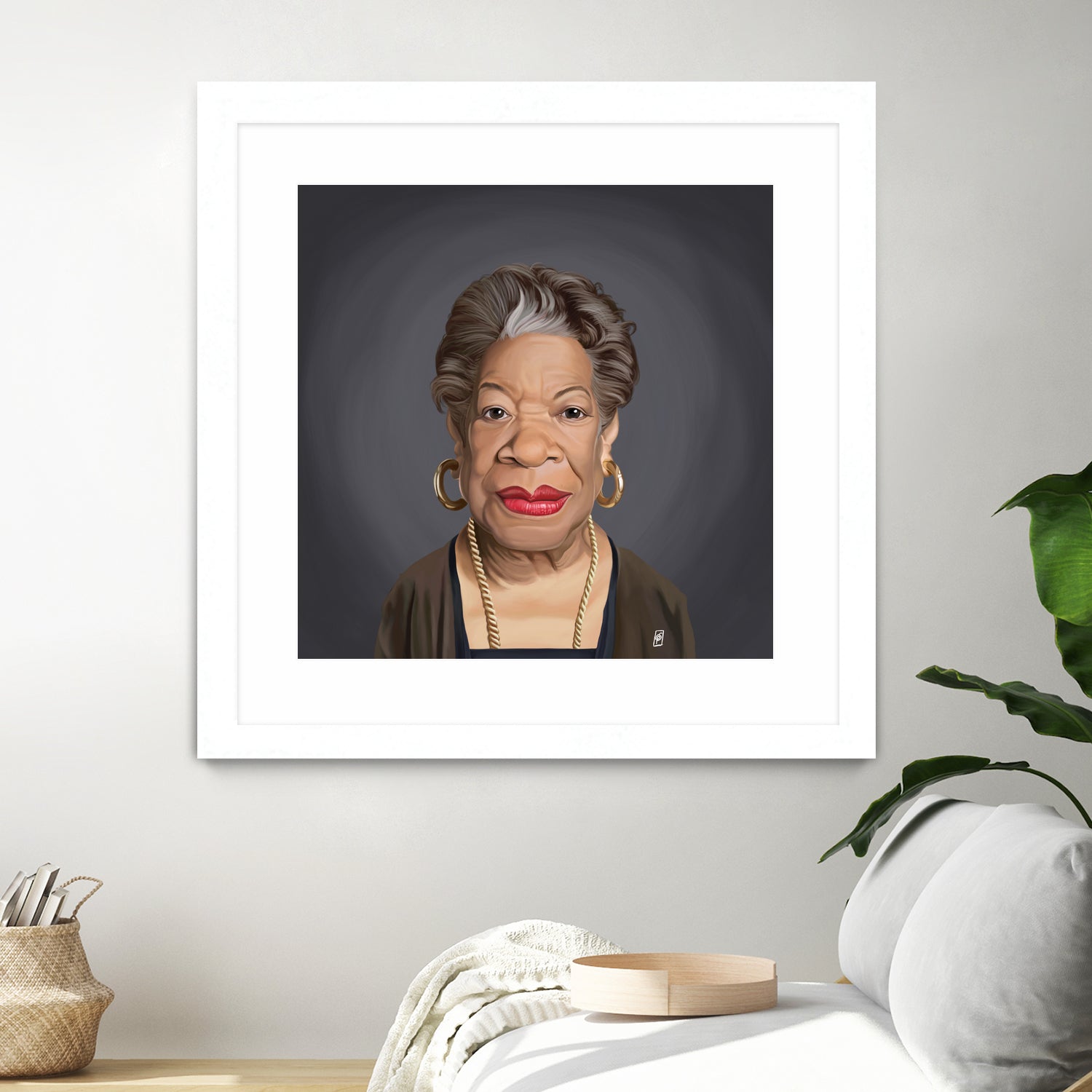 Maya Angelou by Rob Snow on GIANT ART - green digital painting