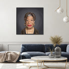 Maya Angelou by Rob Snow on GIANT ART - green digital painting