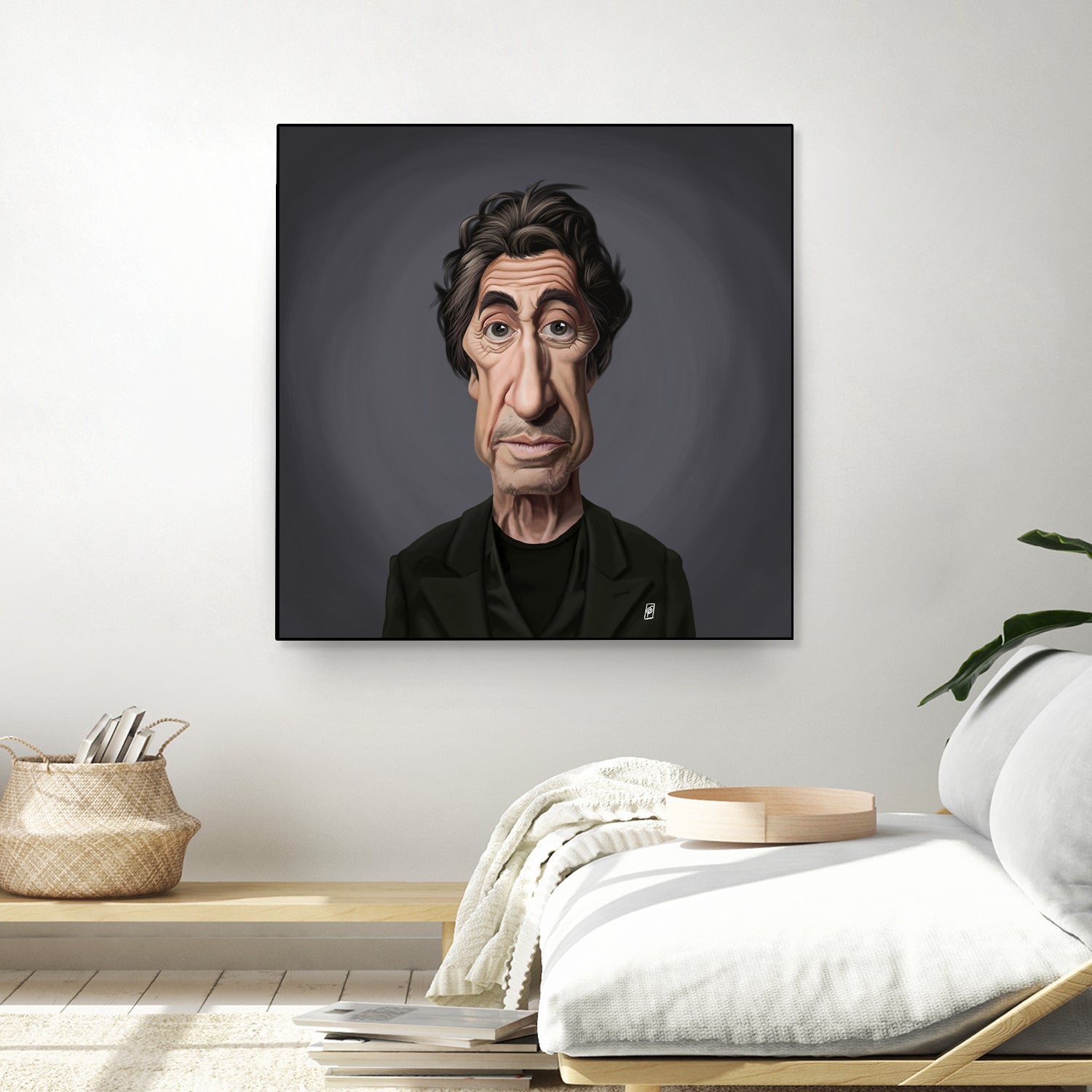 Al Pacino by Rob Snow on GIANT ART - gray digital painting