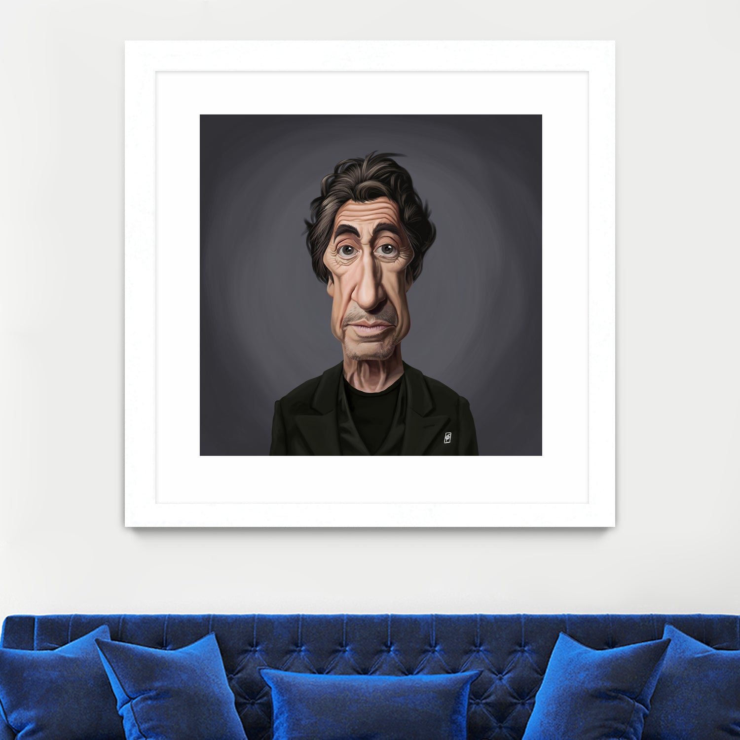 Al Pacino by Rob Snow on GIANT ART - gray digital painting