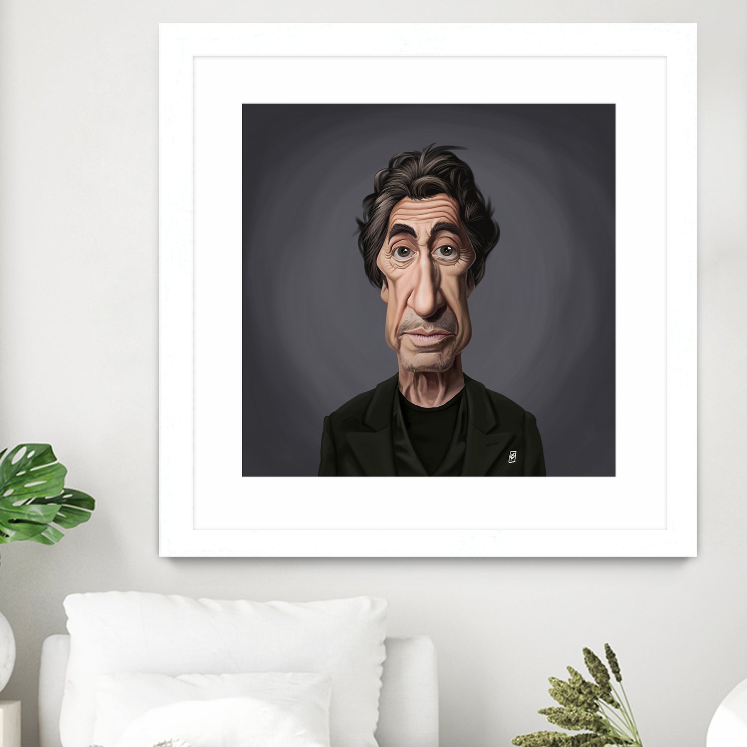 Al Pacino by Rob Snow on GIANT ART - gray digital painting