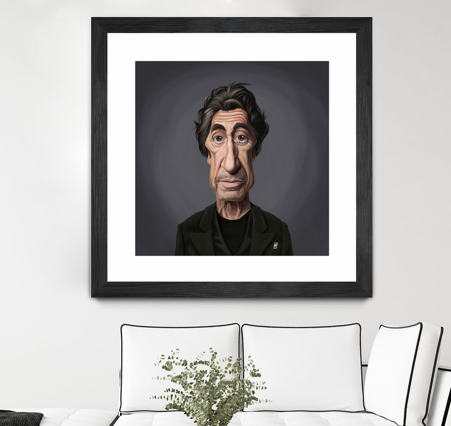 Al Pacino by Rob Snow on GIANT ART - gray digital painting