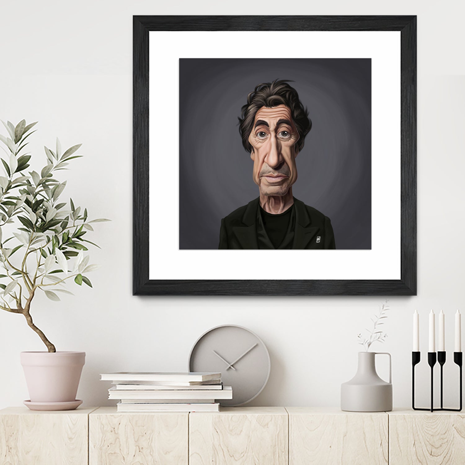 Al Pacino by Rob Snow on GIANT ART - gray digital painting