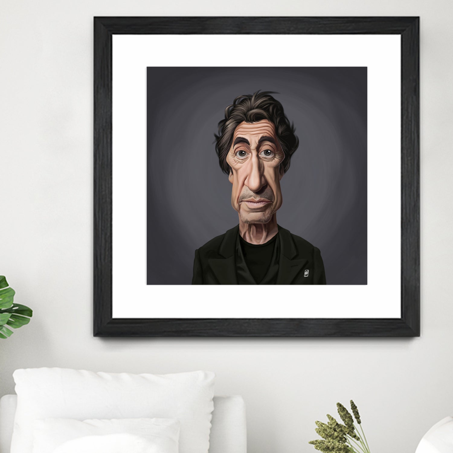 Al Pacino by Rob Snow on GIANT ART - gray digital painting