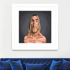 Iggy Pop by Rob Snow on GIANT ART - green digital painting